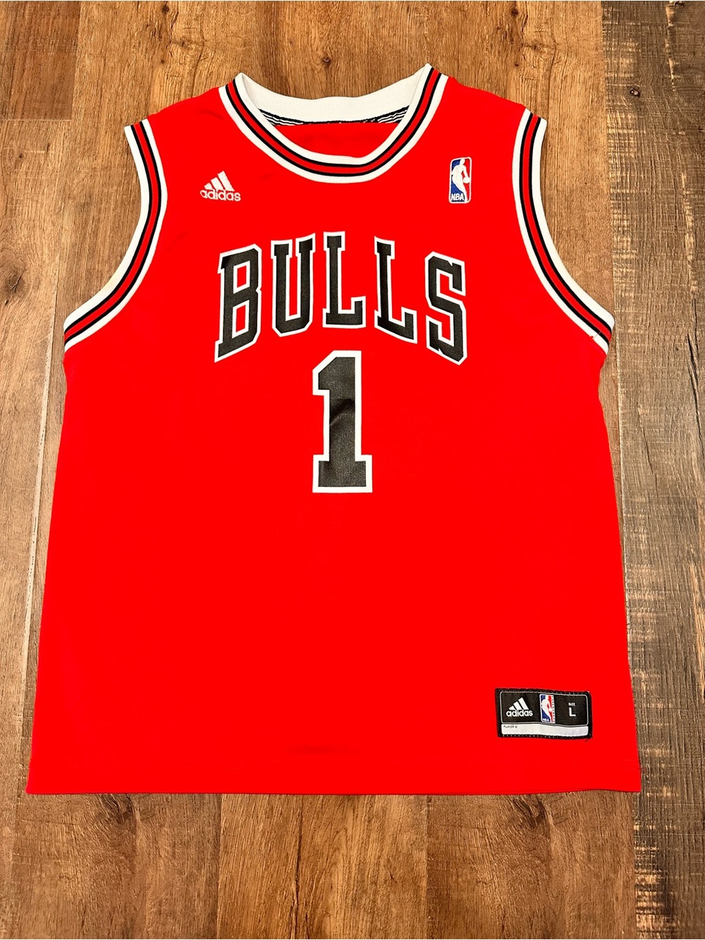 Chicago Bulls Derrick rose NBA Jersey youth large 14-16